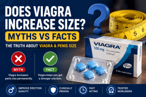 Does Viagra Increase Size? Myths vs facts about Viagra and penis size.
